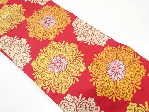 アンティーク　華紋織り出し名古屋帯（着用可）